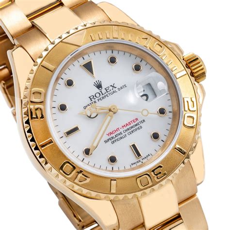 rolex yachtmaster gold|all gold rolex yacht master.